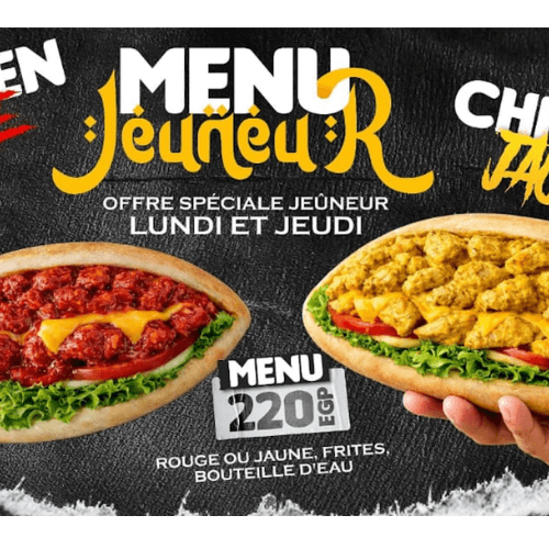 Menu Jeûneur